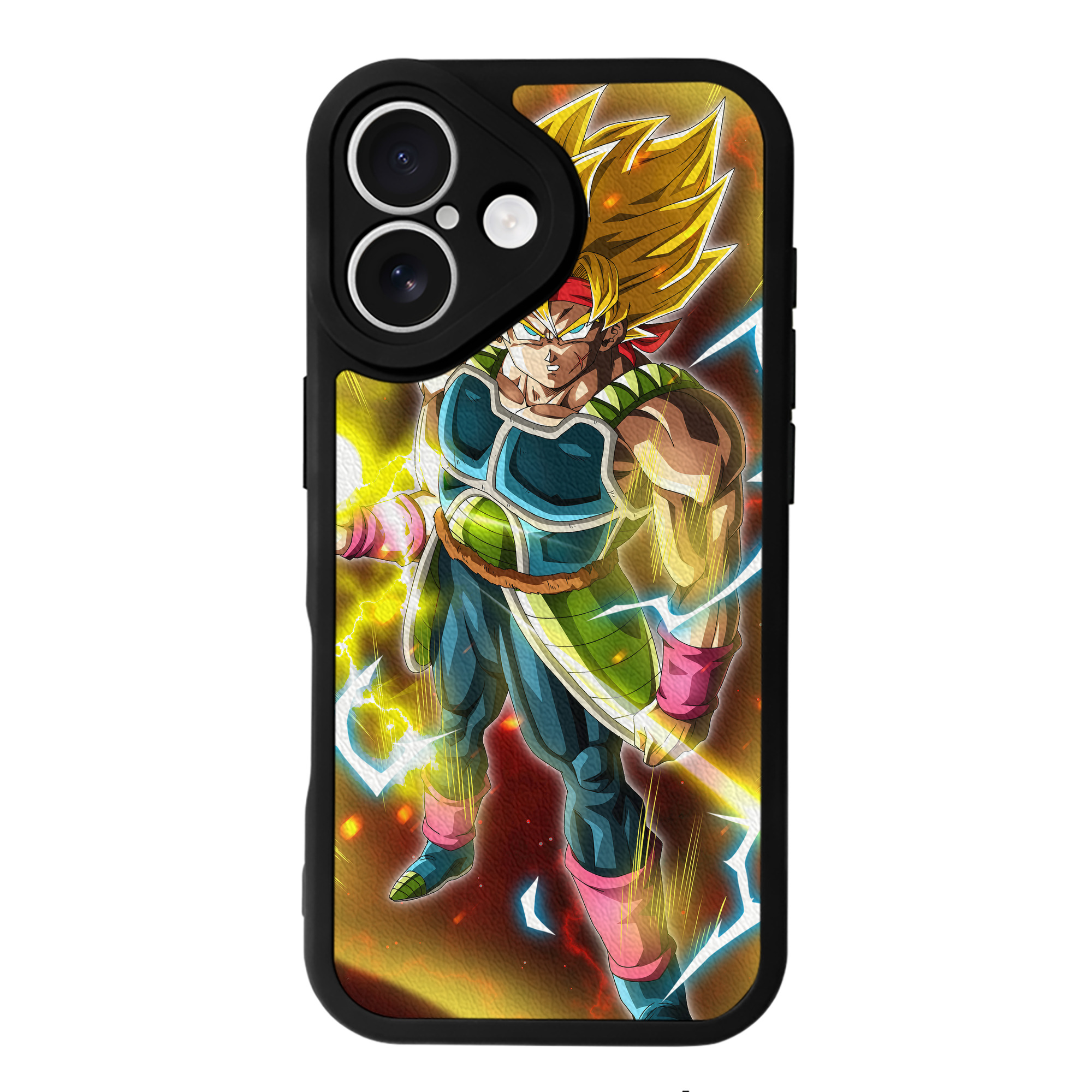 （画像用） ドラゴンボール DRAGON BALL 【iPhone 16シリーズ対応】シリコンスマホケース（レザー調） 材質：シリコン